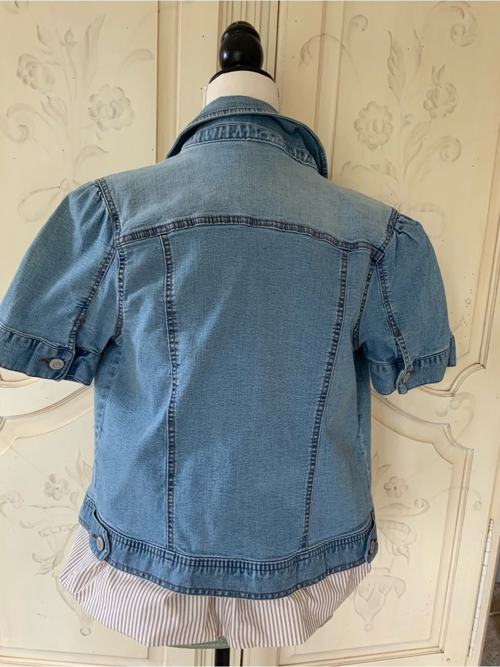 C Est. 1946 Denim Short Sleeve Jacket - Picture 2 of 6